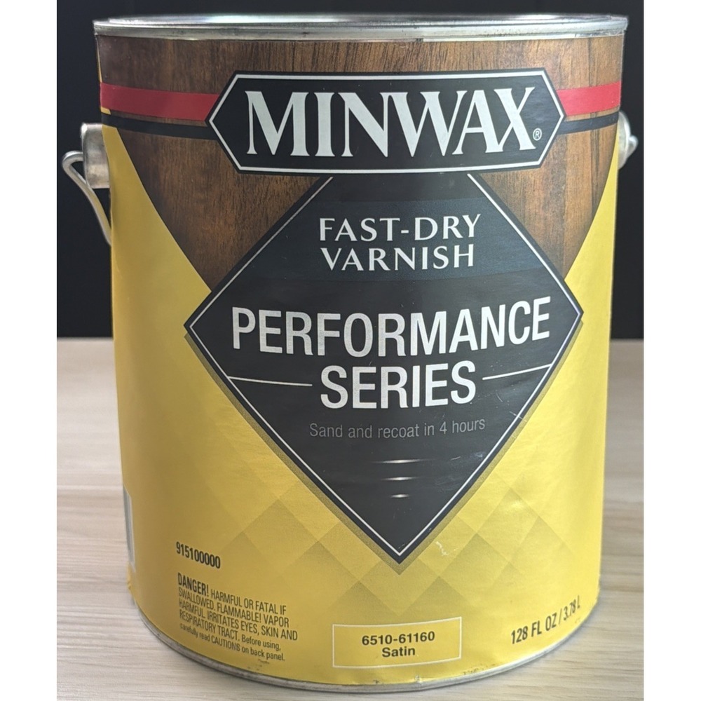 1 Gallon Minwax Fast Dry Varnish Performance Series Satin